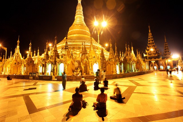 Pagode Shwedagon-birmanie-myanmar