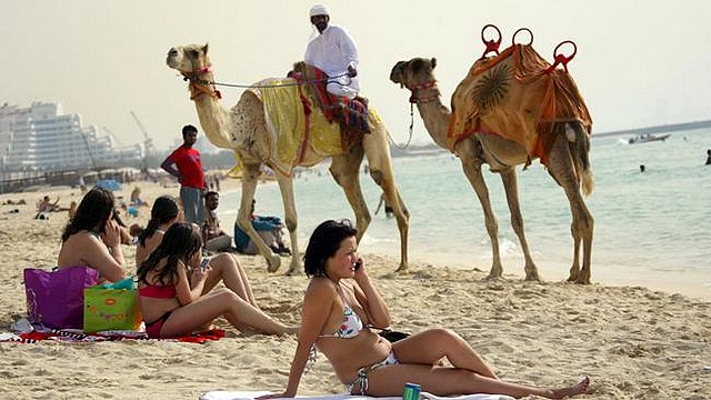 touristes à Dubai-2