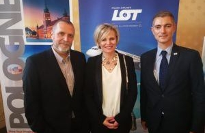 La Pologne à l’honneur hier soir pour les 90 ans de Lot Polish Airlines