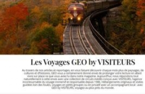 Beaux circuits voyages : Visiteurs tourne la page avec GEO