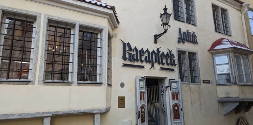 A Tallinn découvrez la plus vieille pharmacie d’Europe