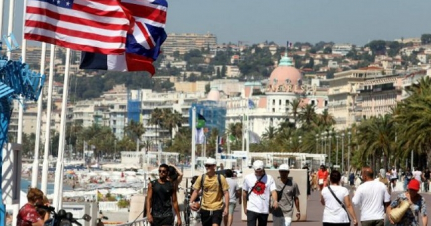 Les touristes américains en force sur la côte d’Azur