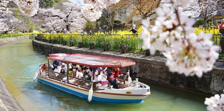 A Kyoto au fil de l’eau, sur le lac Biwa