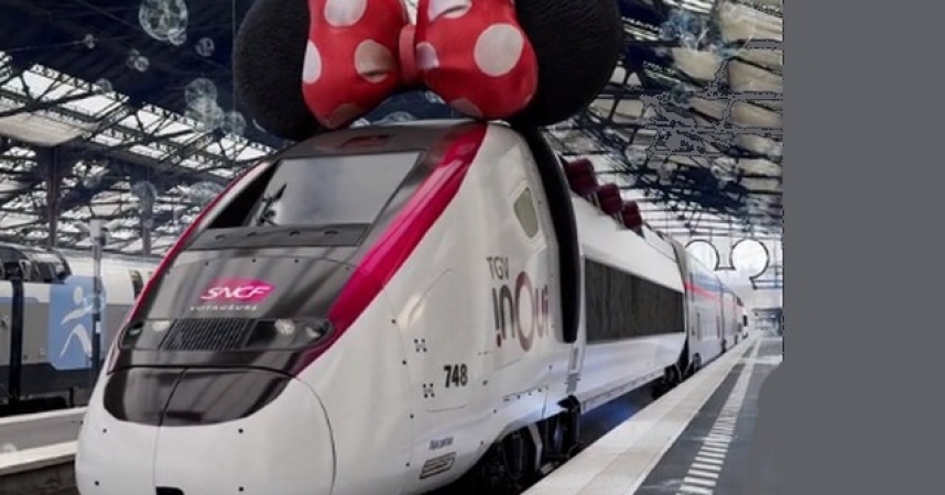 Sncf Voyage : TGV Inouï renouvelle son partenariat avec Disneyland Paris