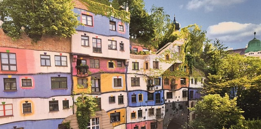 La Hundertwasserhaus, la plus barrée des merveilles de Vienne