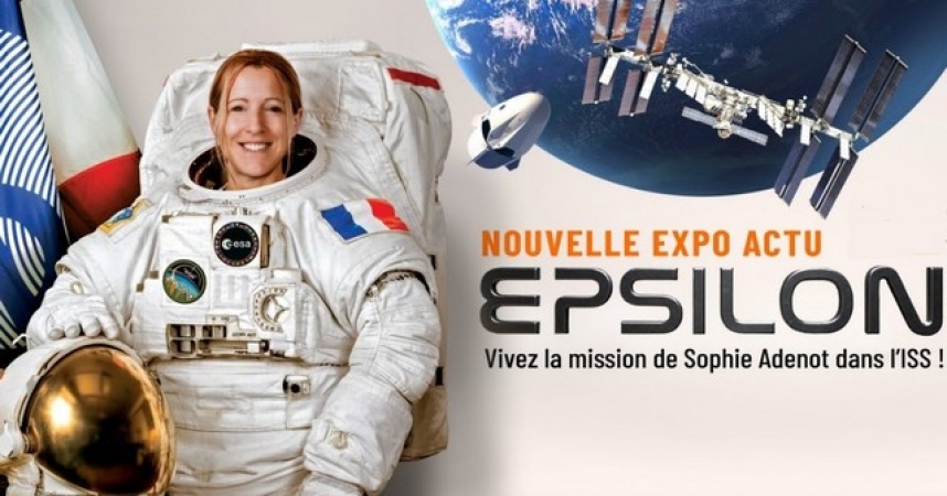 Voyage avec Sophie Adenot à la Cité de l&rsquo;Espace